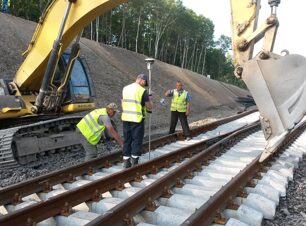 Укладка ВСП на ст. Вандан на участке Волочаевка-2 - Комсомольск